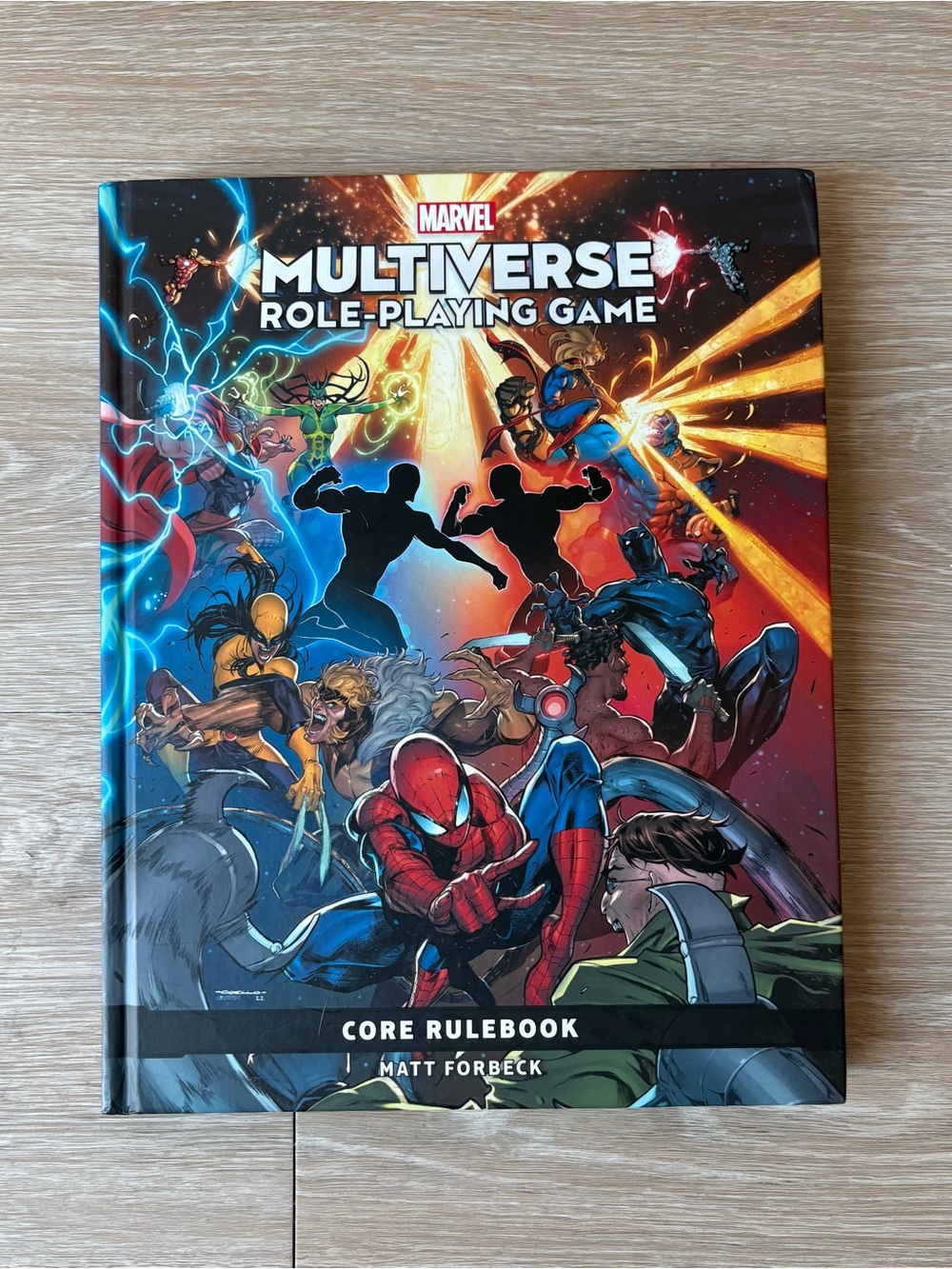 NWT Marvel Multiverse Role-Playing Game Core Rulebook - Blue, Red